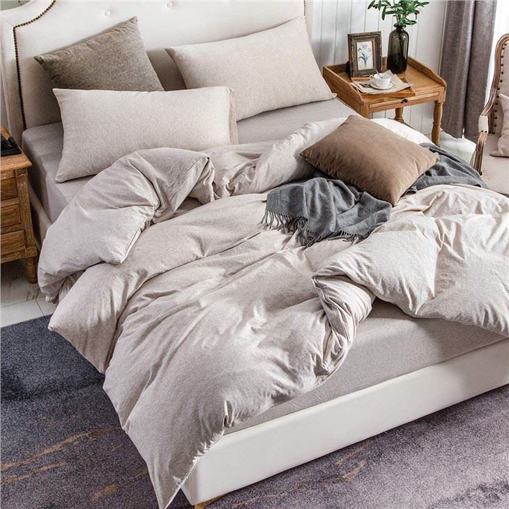 Jersey Knit Duvet Cover Set Jersey Knit Duvet Cover Set